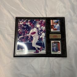 Mark McGwire 70th Home run Plaque