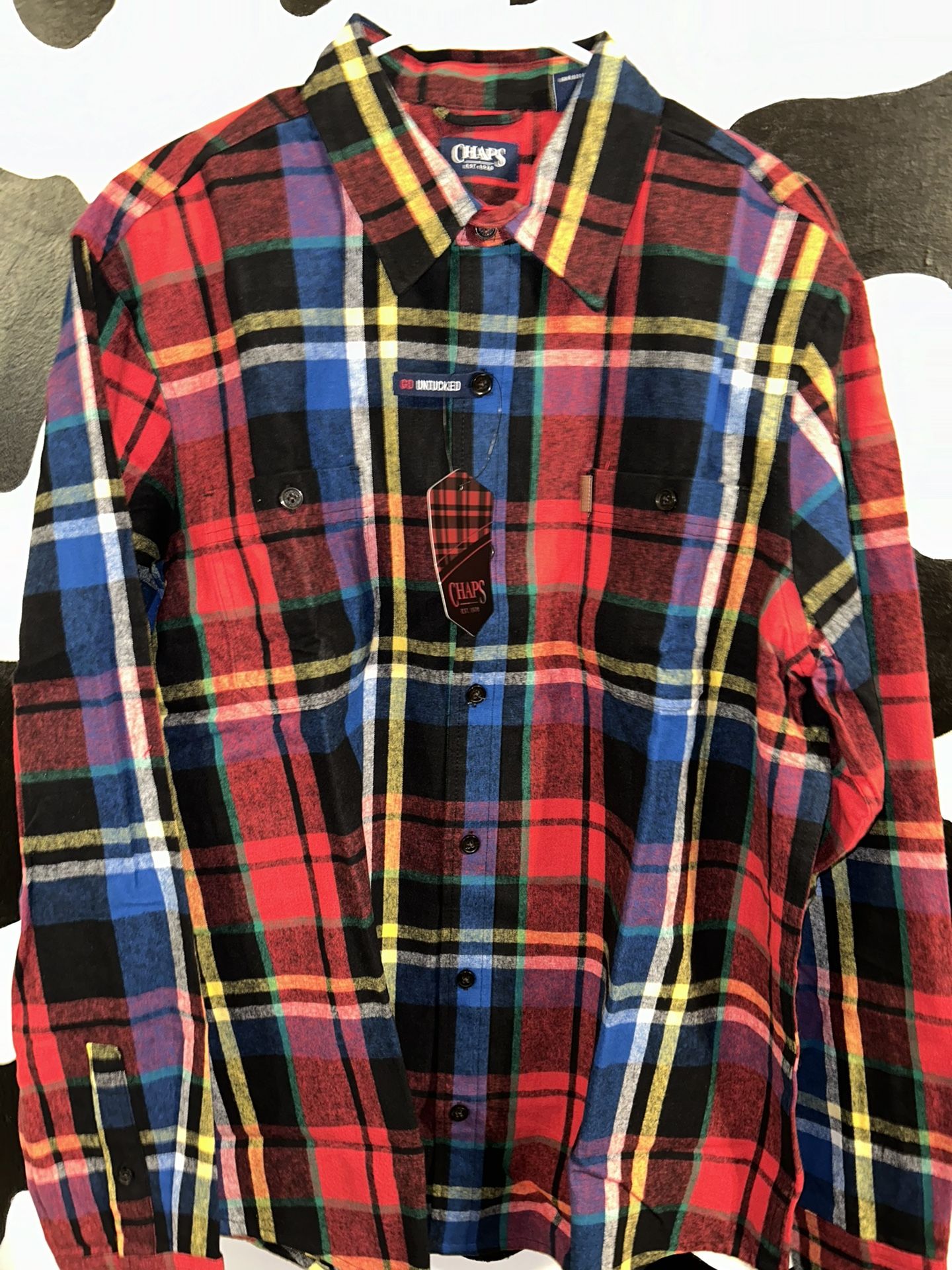 Brand New Men’s Size X-Large CHAPS flannel $25