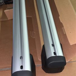 2018-2022 Audi Q5 Genuine OEM Roof Rack Rails Crossbar - Silver NEW!