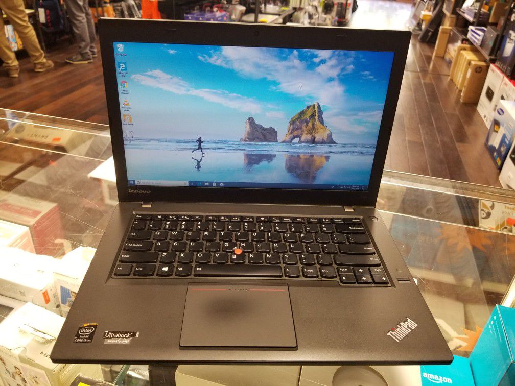 Lenovo Thinkpad T440 14" Laptop i5 1.9GHz Dual Core 8GB RAM 180GB SSD Windows 10 @ RizTech in Medina