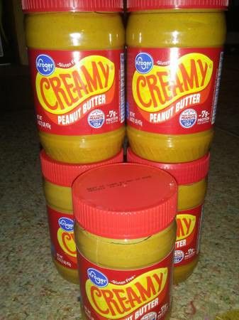 (5) Peanut Butter! Kroger Brand!