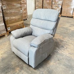 Manual Recline Chair With Hear And Massage 