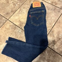 Girls Levi’s Size 5t Straight Legs High Rise 
