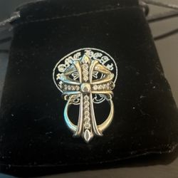 Chrome Hearts Infinity Diamond Ring - Size 9
