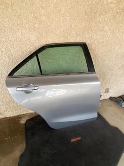 2017 Toyota Camry Rear Passenger Door
