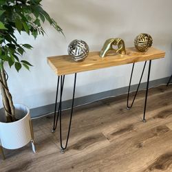 Solid Wood Console Entryway Table