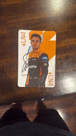 Lando Norris Autograph 