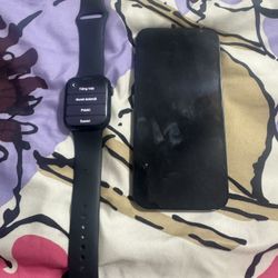 IPhone 12 With Watch Serie 9 