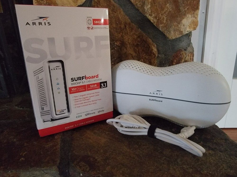 Arris SB8200 With SBR-AC3200P Wifi Router