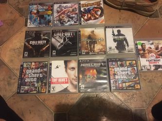 PS3 games all for $60or offer
