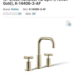 Kohler Bathroom Faucet