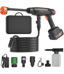 Cordless Pressure Washer 1480 PSI – Battery, Hose & Accessories