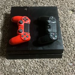 ps4 with 2 controllers 
