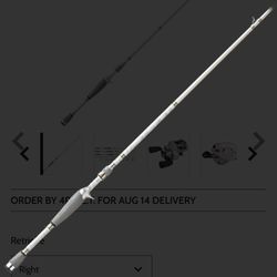 Bass Pro Shops Johnny Morris CarbonLite 2.0 Baitcast Rod and Reel Combo - 