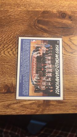 Vintage basketball card