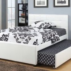Full / Twin Trundle Bed with both Mattresses
