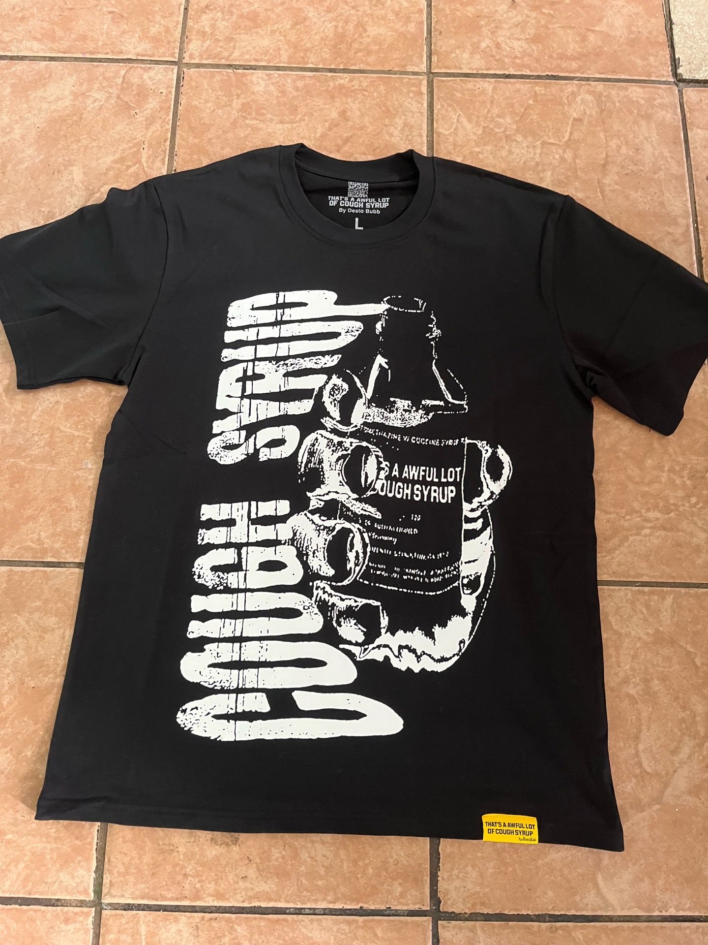 Cough syrup shirt