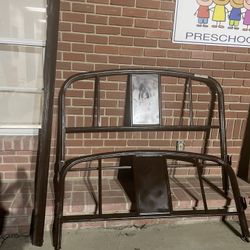 Full  Meral Bed Frame