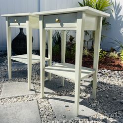 Pair Of End Tables 