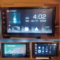 Kenwood DMX7709S Android Auto & CarPlay