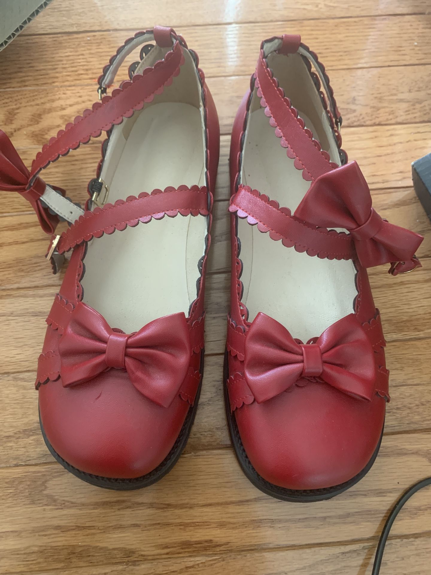 Size 7 Red Dress Shoes