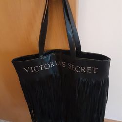 Victoria's secret Fringed Leather tote Bag 