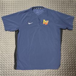 Men’s Nike Las Vegas Aviators Baseball Short Sleeve Batting Practice Jacket Size XL