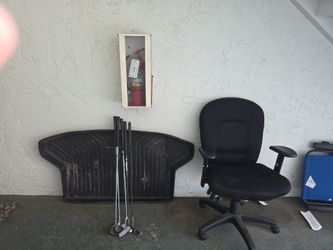 Chair, golf, car