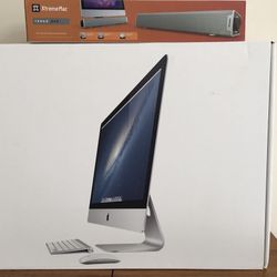 Apple iMac 27 inch / Intel i5 3.40GHz / 16GB RAM / 1.25TB Fusion Drive / NVIDIA GeForce GTX 775M 2GB / Keyboard / Mouse / TrackPad / Soundbar /