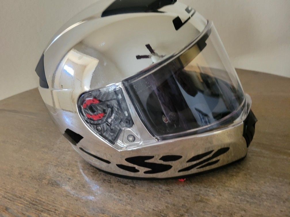 Two Used Motorcycle Helmets for Sale – Great Deal!