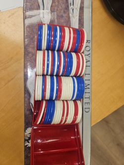 Gambling casino poker chips fake