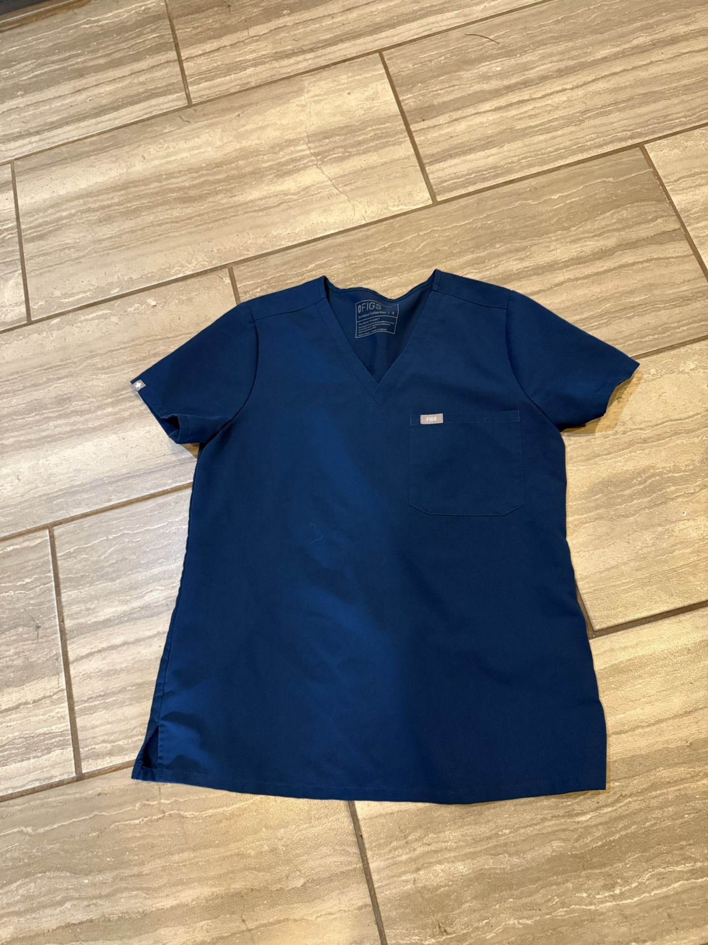 Figs Sz S Scrub Top
