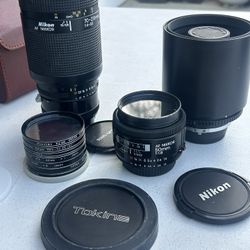 Vintage 35mm Camera Lenses 