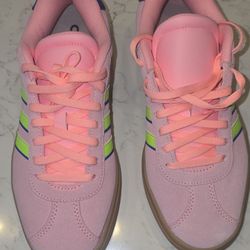Adidas VL Court Bold Pink IH8089 Women's Size 6.5 / Youth 5Y NWOB Platform