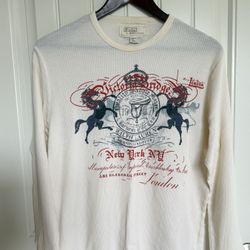 ralph lauren men's waffle-knit worn once like new condition 