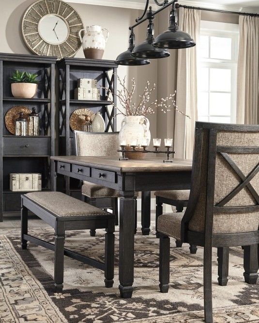 Same Day DeliveryTyler Creek Black/Gray Dining Room Set | D736
by Ashley