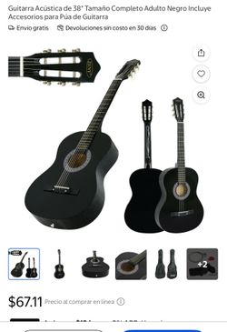 Zeny guitar black new