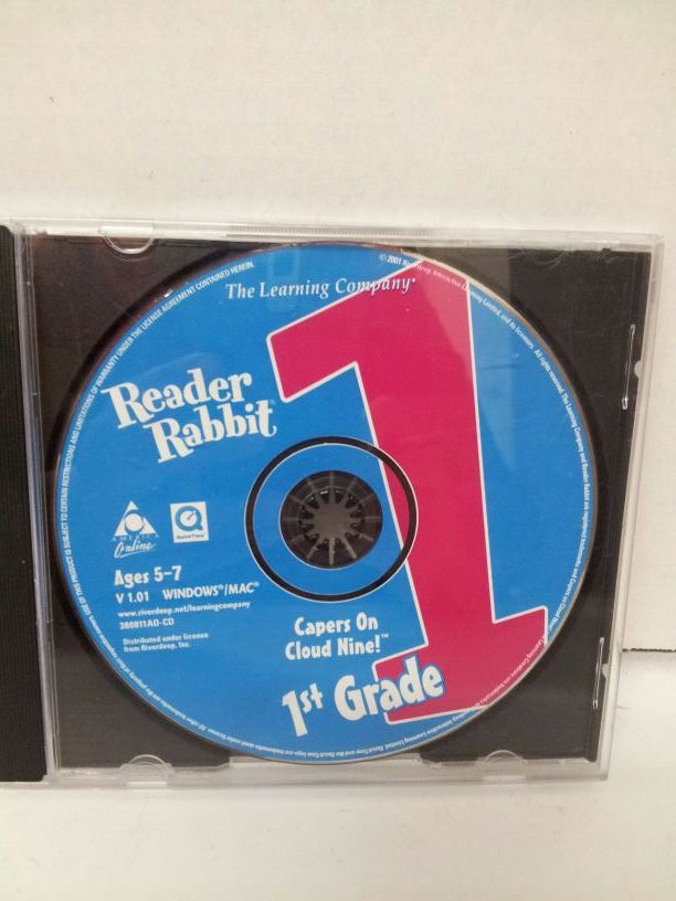 Reader Rabbit 1st Grade Learning System The Learning Company Software