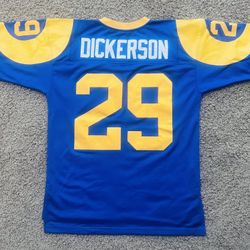 Los Angeles Rams Eric Dickerson Mitchell & Ness Royal Legacy Replica Jersey