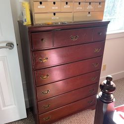 Tall Cherry Dresser