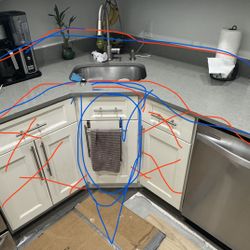 Kitchen  Cabinets and countertops With Sink Included