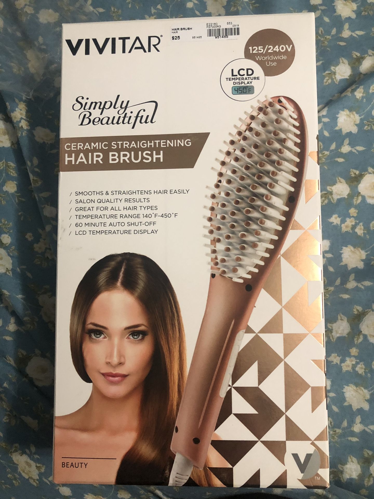 Straightening Hair Brush