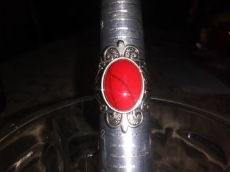 NEW SILVER PLATED RING