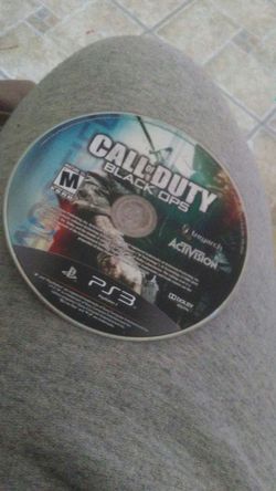 Black opps call of duty ps3