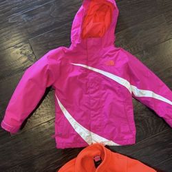 The North Face 2in1 Jacket. XXS $45
