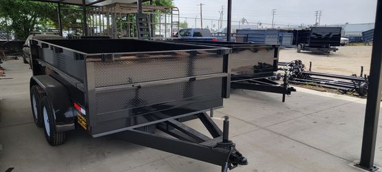 Dump Trailer 8x10x2