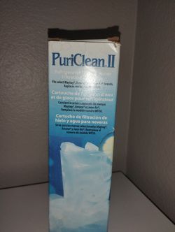 SET OF 2 PuriClean II Refrigerator Ice & Water Filtration Cartridge Filter