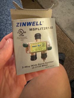 Splitter 2-Way 2-2150 MHz MSPLIT2R0-01 SWM 2-Way Splitter