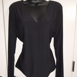 Size L, Black, BodySuit 