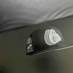 NEW ERA BALTIMORE ORIOLES 30TH ANNIVERSARY METALLIC CASCADING WOOL EDITION 59FIFTY FITTED HAT